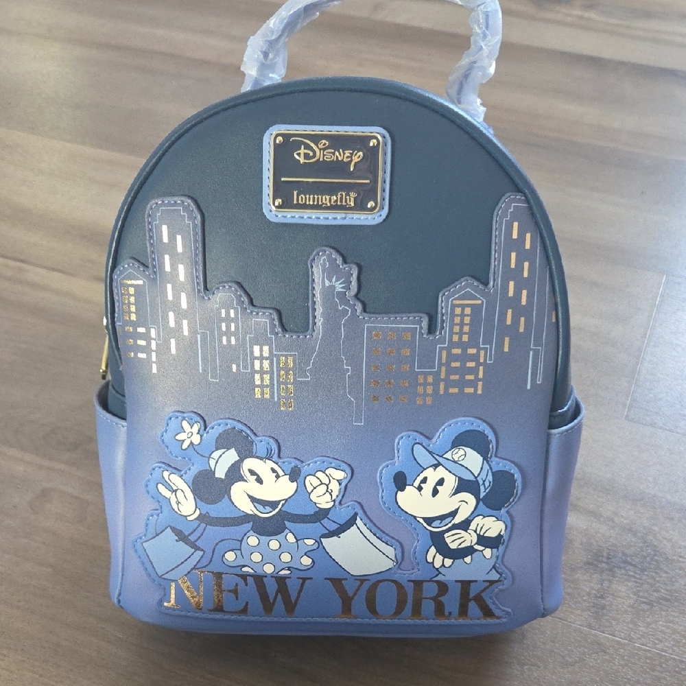 Disney Loungefly New York Mini Backpack NWT